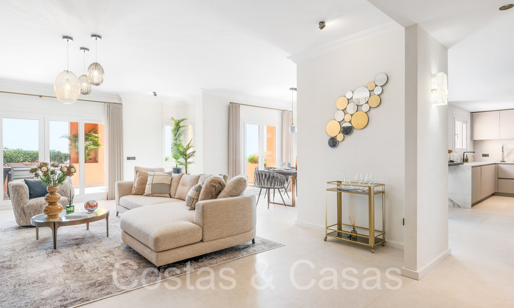 Andalusisch penthouse met Scandinavisch interieurdesign te koop in Nueva Andalucia’s golfvallei, Marbella 70149