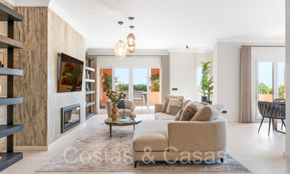 Andalusisch penthouse met Scandinavisch interieurdesign te koop in Nueva Andalucia’s golfvallei, Marbella 70155