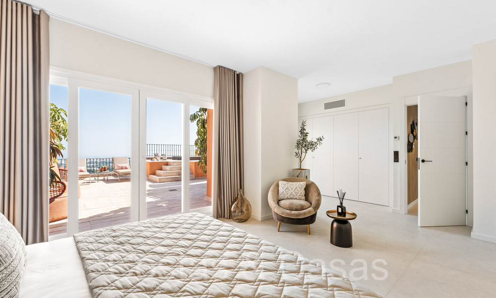 Andalusisch penthouse met Scandinavisch interieurdesign te koop in Nueva Andalucia’s golfvallei, Marbella 70157