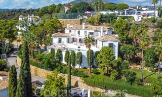 Sublieme Mediterrane luxevilla met panoramisch zeezicht te koop in El Madroñal, Marbella - Benahavis 70393 