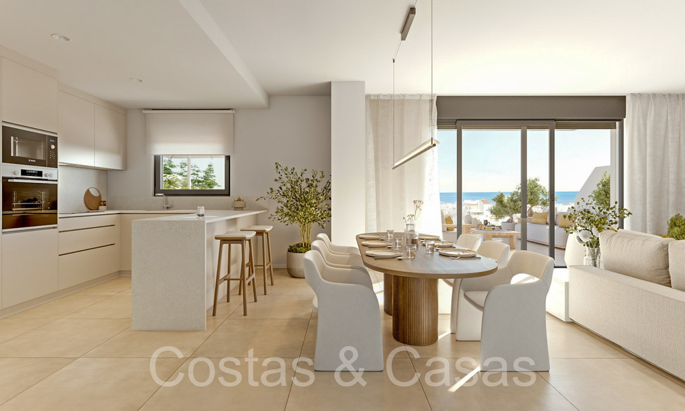 Nieuw op de markt. Stijlvolle appartementen te koop, op wandelafstand van strand en voorzieningen van Estepona centrum 70899