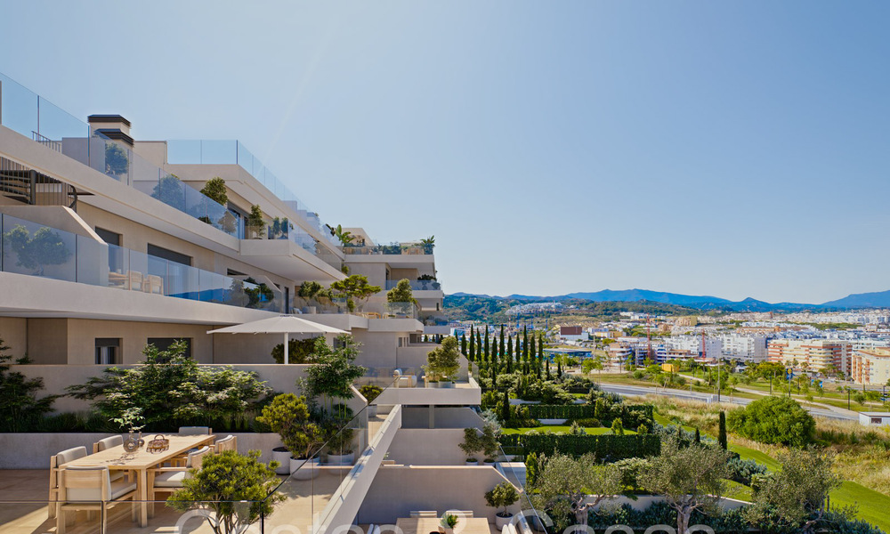 Nieuw op de markt. Stijlvolle appartementen te koop, op wandelafstand van strand en voorzieningen van Estepona centrum 70906