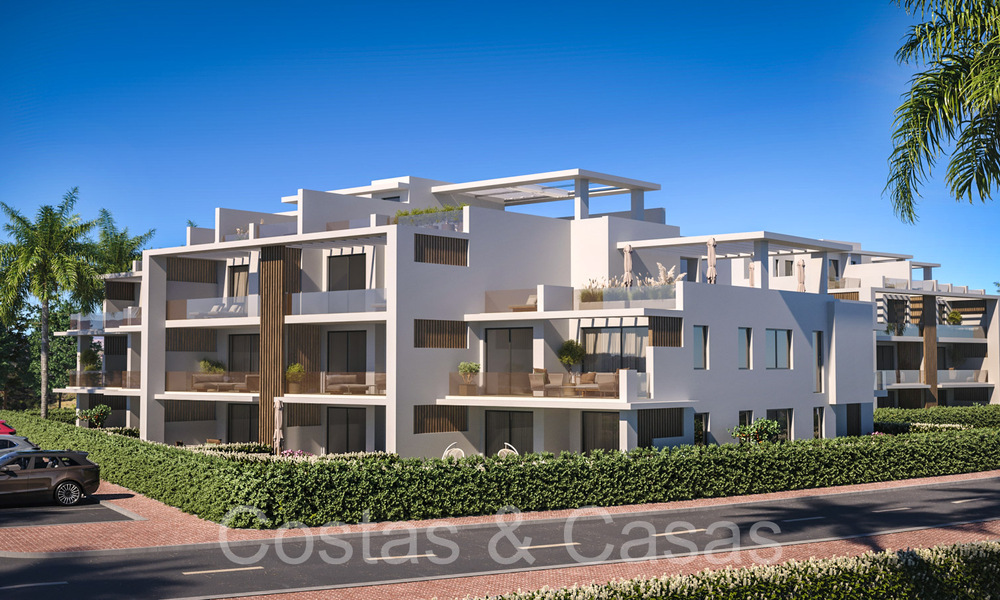 Nieuw op de markt. Eigentijdse nieuwbouwappartementen te koop op de New Golden Mile, Marbella - Estepona 70982