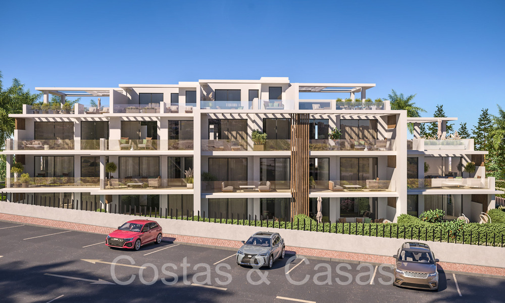 Nieuw op de markt. Eigentijdse nieuwbouwappartementen te koop op de New Golden Mile, Marbella - Estepona 70985