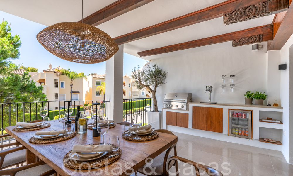 Prestigieus duplex penthouse met eigen dompelbad te koop op Marbella’s prestigieuze Golden Mile 71177