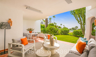 Volledig gerenoveerd gelijkvloers appartement te koop, in een strandcomplex op de New Golden Mile tussen Marbella en Estepona 71281 