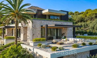 Majestueuze boutique villa te koop, met zeezicht, in het meest exclusieve La Zagaleta Golfresort in Benahavis - Marbella 71426 