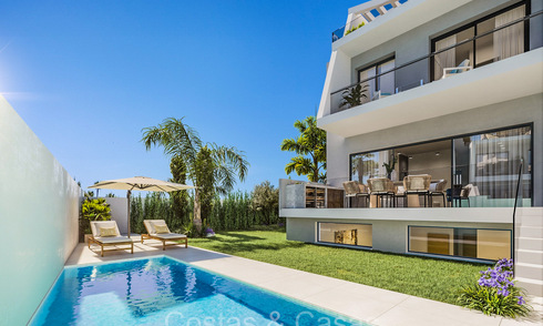 Architectonische nieuwbouw huizen te koop op de New Golden Mile, tussen Marbella en Estepona 72191