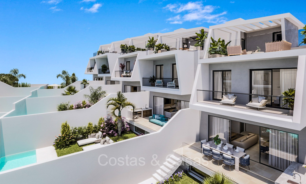 Architectonische nieuwbouw huizen te koop op de New Golden Mile, tussen Marbella en Estepona 72192