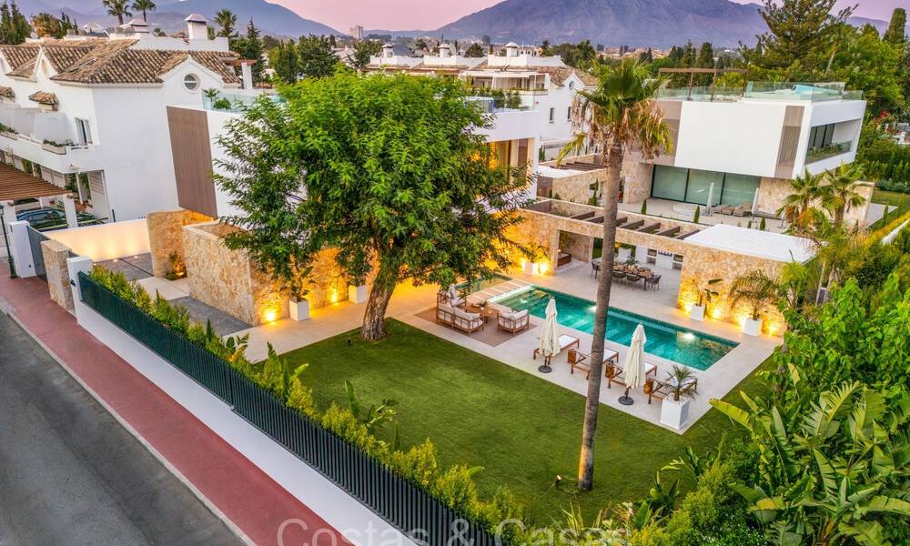 Nieuwe, state-of-the-art luxevilla te koop, op loopafstand van het strand van San Pedro, Marbella 72479