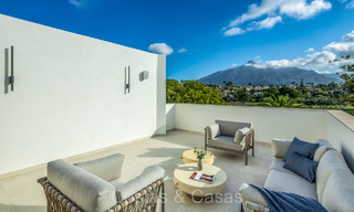 Architectonische boutique villa te koop, eerstelijns Las Brisas golf in Nueva Andalucia, Marbella 72640 