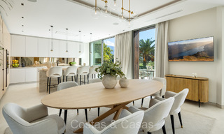 Architectonische boutique villa te koop, eerstelijns Las Brisas golf in Nueva Andalucia, Marbella 72652 