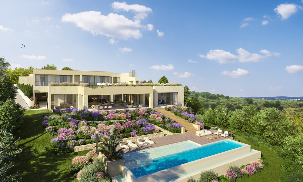 Eerstelijns golf locatie, bouwgrond te koop in golfresort met schitterend zeezicht in Benahavis - Marbella 72678