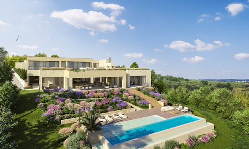 Eerstelijns golf locatie, bouwgrond te koop in golfresort met schitterend zeezicht in Benahavis - Marbella 72678