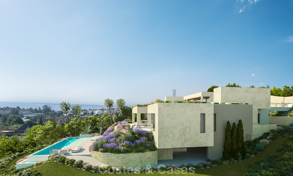 Eerstelijns golf locatie, bouwgrond te koop in golfresort met schitterend zeezicht in Benahavis - Marbella 72679