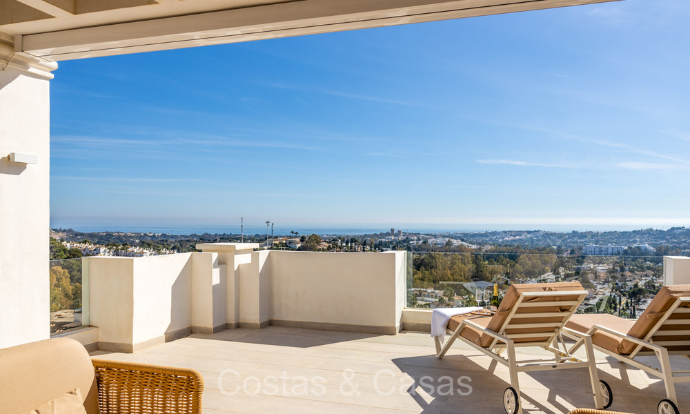 Luxueus appartement te koop met panoramisch zeezicht in een boutique complex in Nueva Andalucia, Marbella 72907