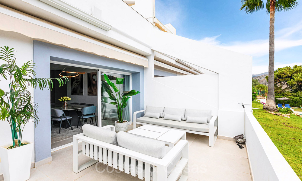 Prestigieus gerenoveerd appartement te koop met ruim terras in La Quinta golfresort, Benahavis - Marbella 72969