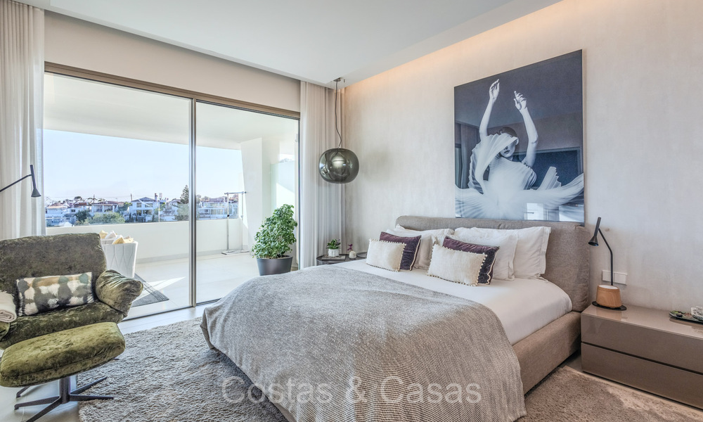 Verfijnde, minimalistische luxewoning te koop in een prestigieus complex in Nueva Andalucia, Marbella 73142