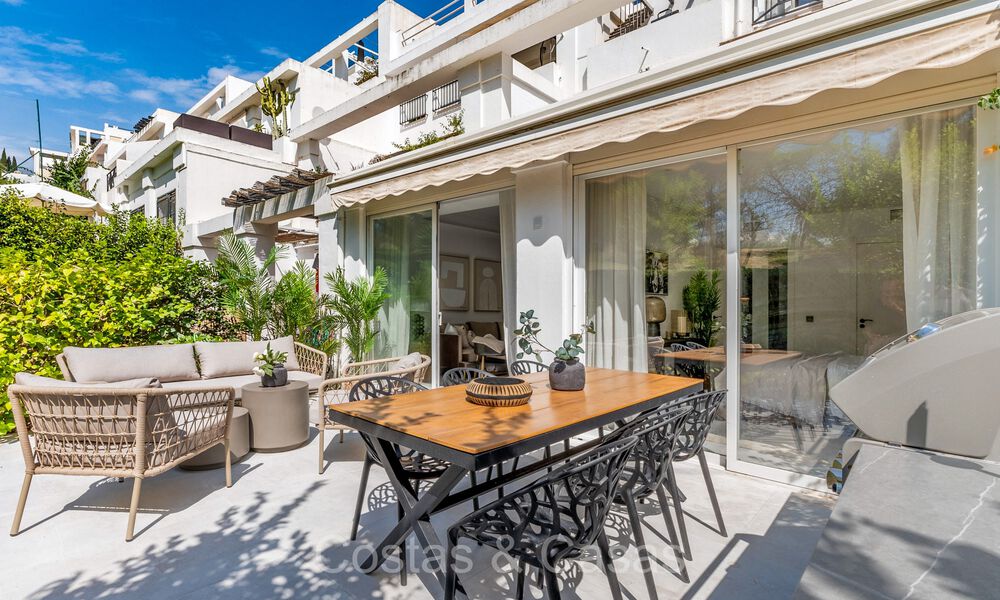 Kwalitatief gerenoveerd tuinappartement te koop, grenzend aan een toonaangevende golfbaan in La Quinta, Benahavis - Marbella 73560