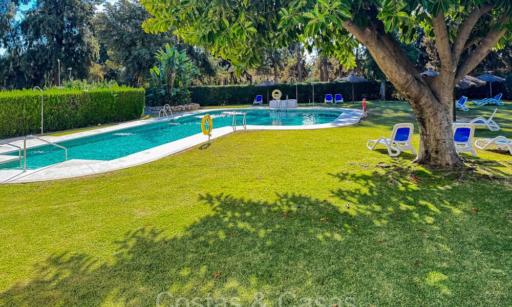 Kwalitatief gerenoveerd tuinappartement te koop, grenzend aan een toonaangevende golfbaan in La Quinta, Benahavis - Marbella 73565