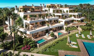 Geavanceerde nieuwbouwappartementen met panoramisch zeezicht te koop in Cabopino, Marbella 73549 