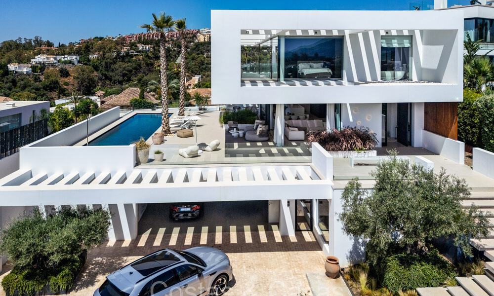 Majestueuze designervilla met geavanceerde architectuur te koop in La Quinta, Benahavis - Marbella 73975