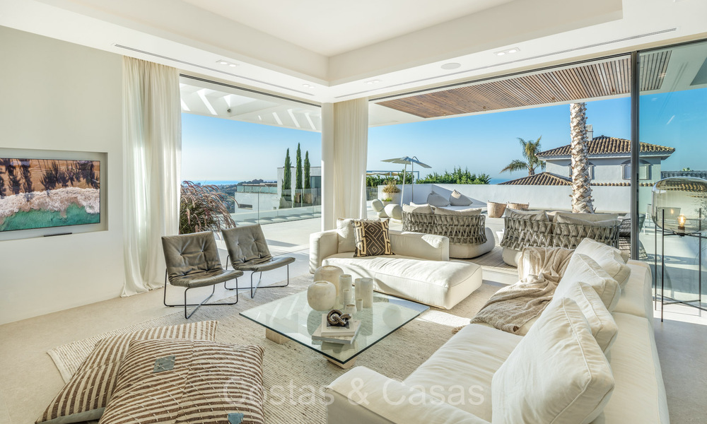 Majestueuze designervilla met geavanceerde architectuur te koop in La Quinta, Benahavis - Marbella 73984