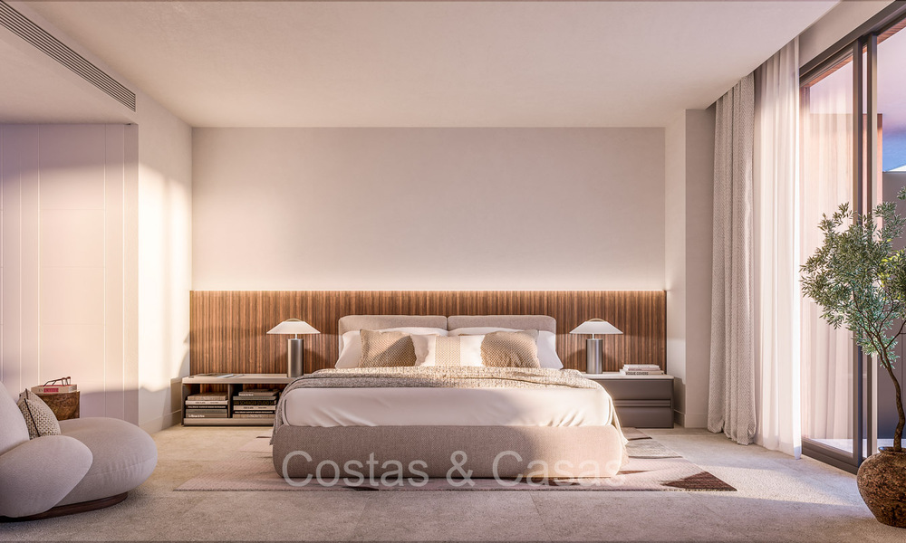 Nieuw op de markt. Stijlvolle appartementen met fenomenaal zeezicht te koop in een luxeresort in Fuengirola, Costa del Sol 74359