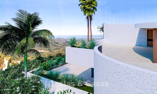 High-end designervilla met panoramisch berg- en zeezicht te koop in een gated woonresort in Benahavis - Marbella 74910 