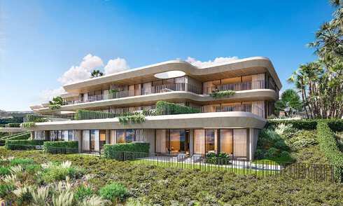 Pre-launch! Nieuwe, innovatieve appartementen met adembenemend zeezicht te koop in Casares, Costa del Sol 74759