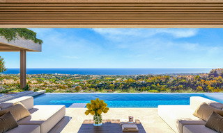 Indrukwekkende nieuwbouwvilla’s te koop met uitzicht op zee, golf en bergen in Benahavis - Marbella 74859 