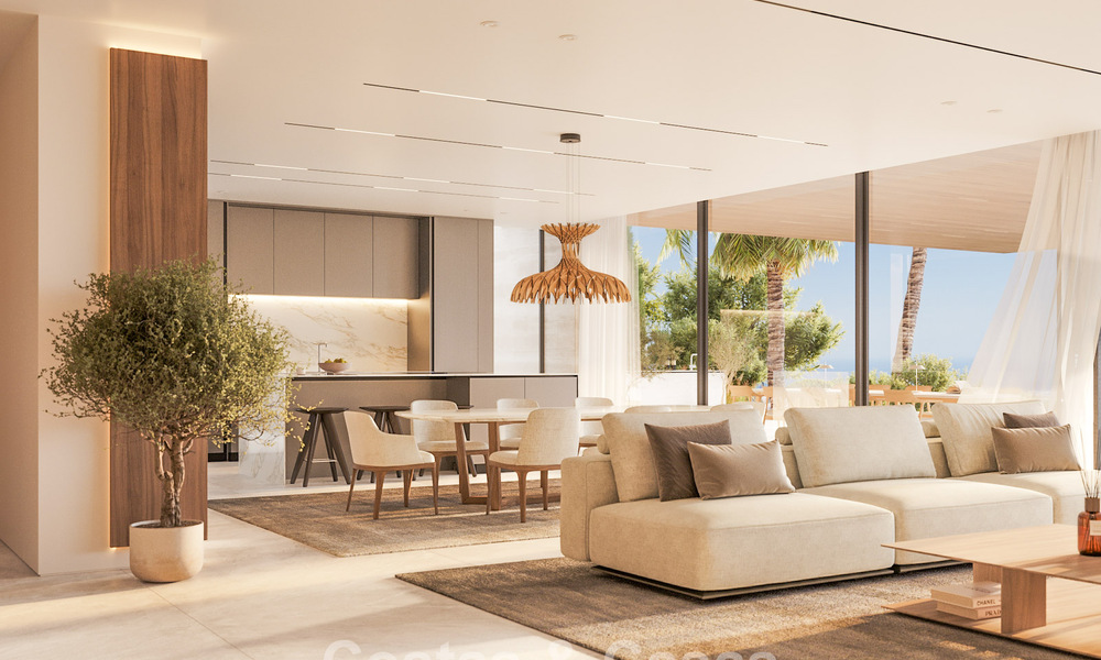 Indrukwekkende nieuwbouwvilla’s te koop met uitzicht op zee, golf en bergen in Benahavis - Marbella 74865