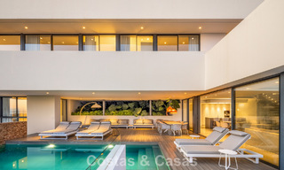 Instapklare, moderne luxevilla te koop, met zeezicht in een gated community in Benahavis - Marbella 773588 