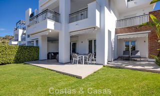 Luxueus, 3-slaapkamer appartement te koop met enorme tuin in Benahavis - Marbella 773652 