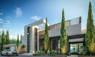 Magnifieke designervilla te koop in een beveiligde beachside gemeenschap van Sotogrande, Costa del Sol 773807 