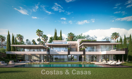 Magnifieke designervilla te koop in een beveiligde beachside gemeenschap van Sotogrande, Costa del Sol 773813