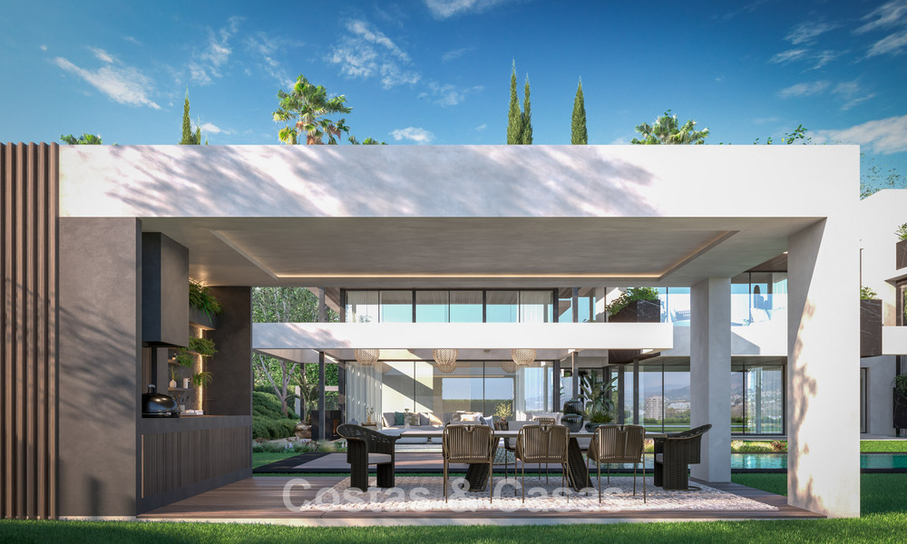 Magnifieke designervilla te koop in een beveiligde beachside gemeenschap van Sotogrande, Costa del Sol 773814