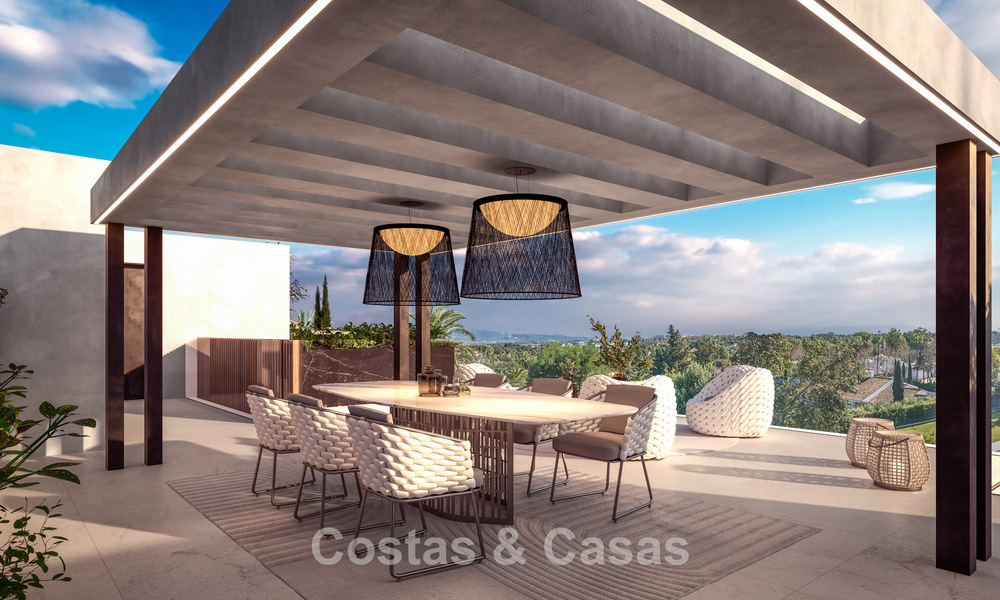 Magnifieke designervilla te koop in een beveiligde beachside gemeenschap van Sotogrande, Costa del Sol 773831