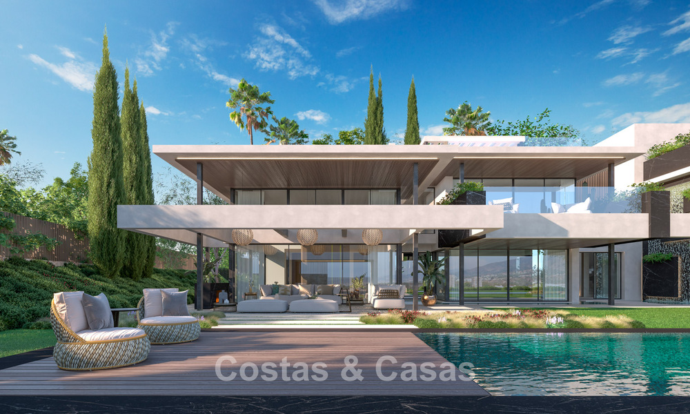 Magnifieke designervilla te koop in een beveiligde beachside gemeenschap van Sotogrande, Costa del Sol 773840