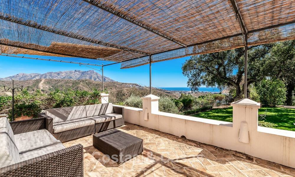 Betoverende luxevilla op prachtig terrein te koop omgeven door groen in El Madroñal, Benahavis - Marbella 774145