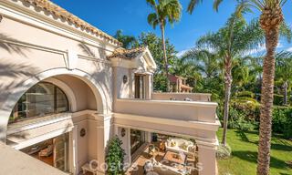 Indrukwekkende luxueuze villa te koop in een prestigieuze urbanisatie op loopafstand van het strand in Guadalmina Baja, Marbella 773963 