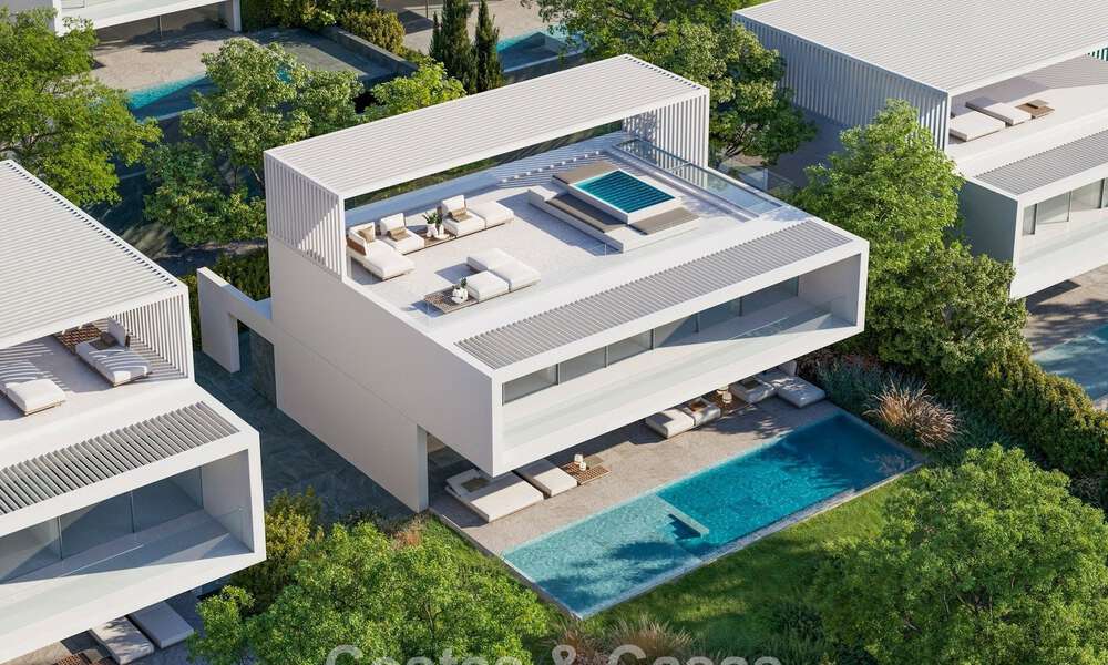 Hightech designervilla’s te koop in een natuurlijke omgeving aan de golfbaan in Estepona 774446