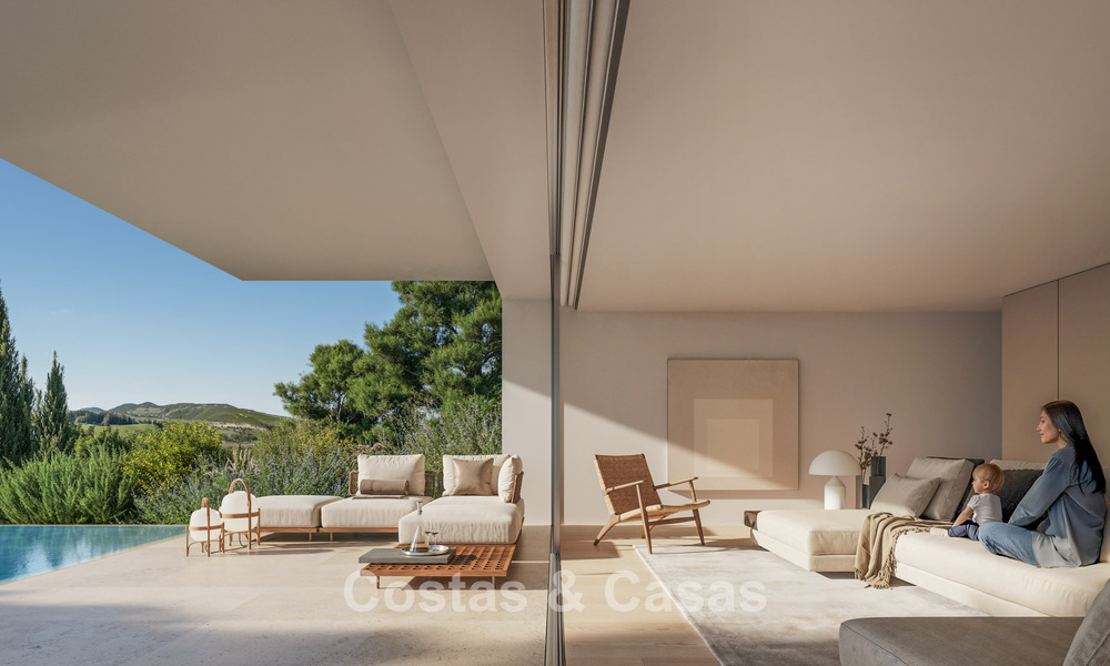 Hightech designervilla’s te koop in een natuurlijke omgeving aan de golfbaan in Estepona 774464