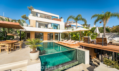 Modern, gerenoveerd luxevilla met prachtig uitzicht te koop in Nueva Andalucia, Marbella 800353