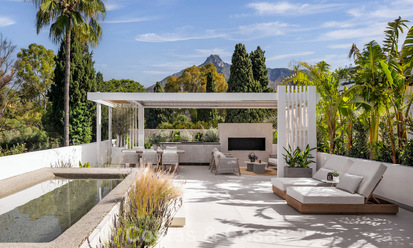 Luxe duplex penthouse met uitnodigend dakterras te koop op Marbella’s prestigieuze Golden Mile 804734
